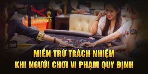 Có trách nhiệm với chính bản thân người chơi