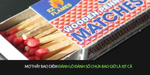 Giải mã ý nghĩa giấc mơ thấy bao diêm đánh con gì?