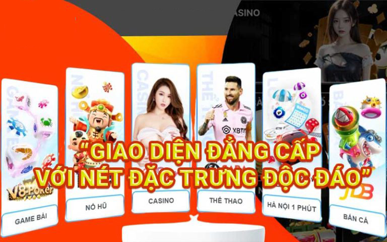 Giao diện đẳng cấp với nét đặc trưng độc đáo